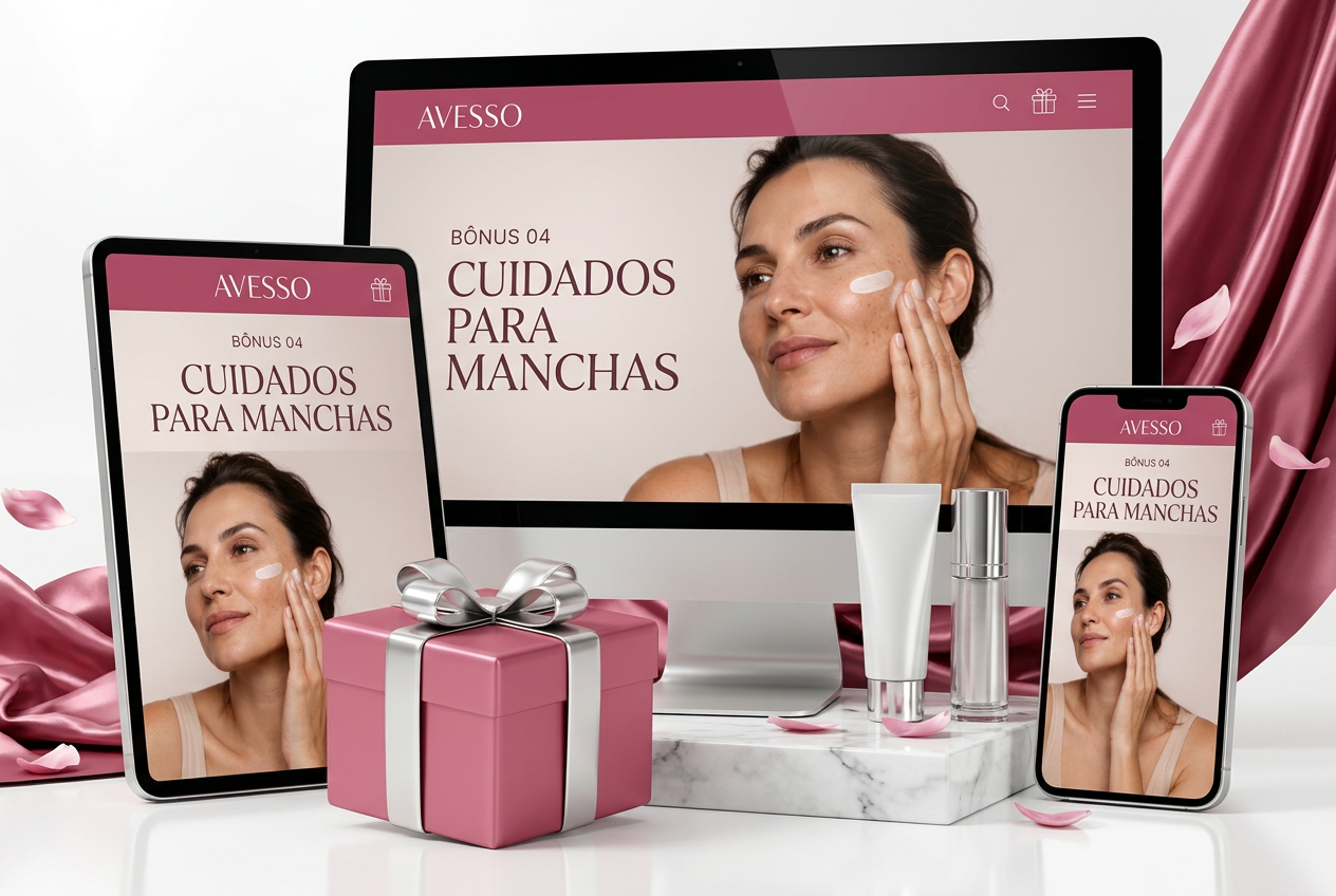 Apresentação ilustrativa de Cuidados para manchas no computador, tablet e celular